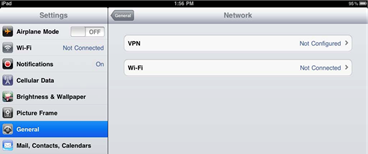Configuring Wireless Access for iPad Step 4